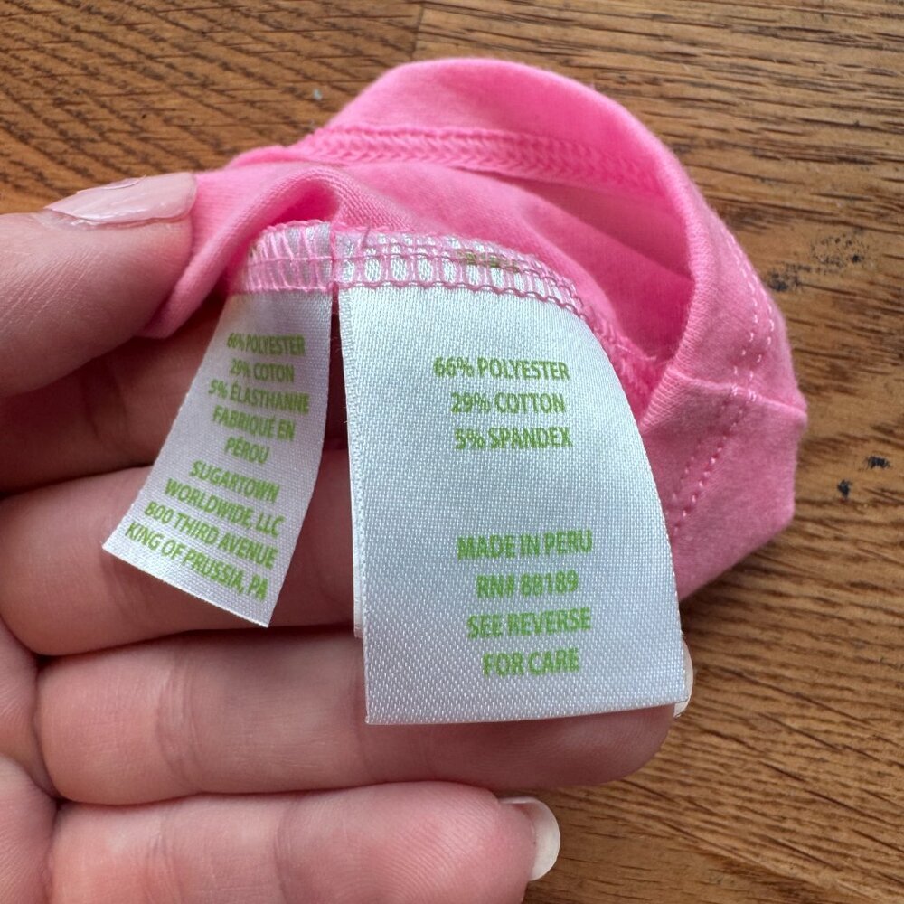 Lilly Pulitzer Alessa Ruffle Tank Top Pink Size Large - Picture 5 of 9